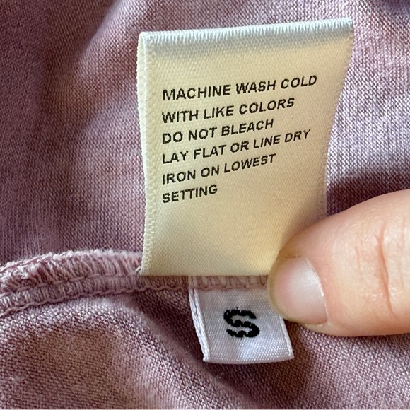 Johnny Was Calme Pink Tie Dye Long Sleeve Top Shirt Tencel Organic Cotton Small - Picture 10 of 10